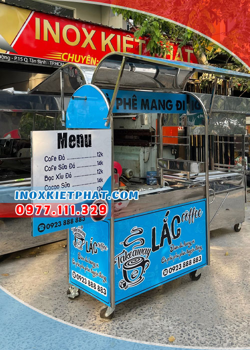Tủ xe bán cà phê mang đi 1M - Inox Kiệt Phát: Địa chỉ uy tín chuyên ...