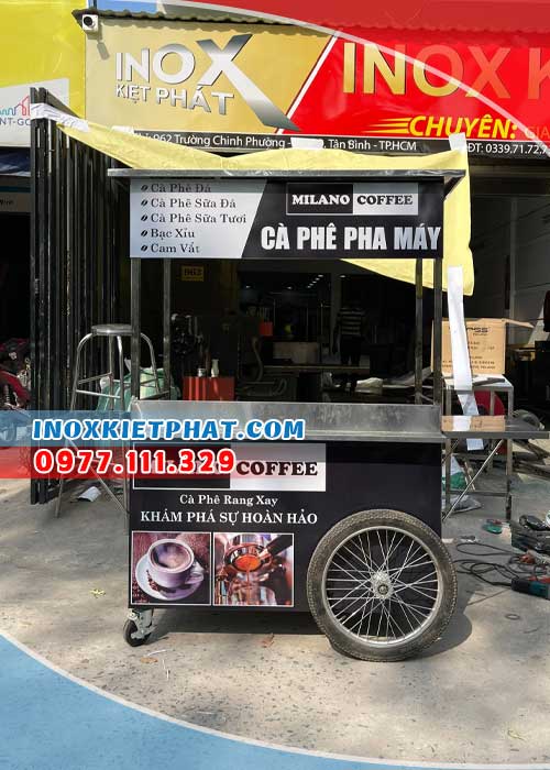 Xe cà phê 1M2 - Inox Kiệt Phát: Địa chỉ uy tín chuyên cung cấp các sản ...