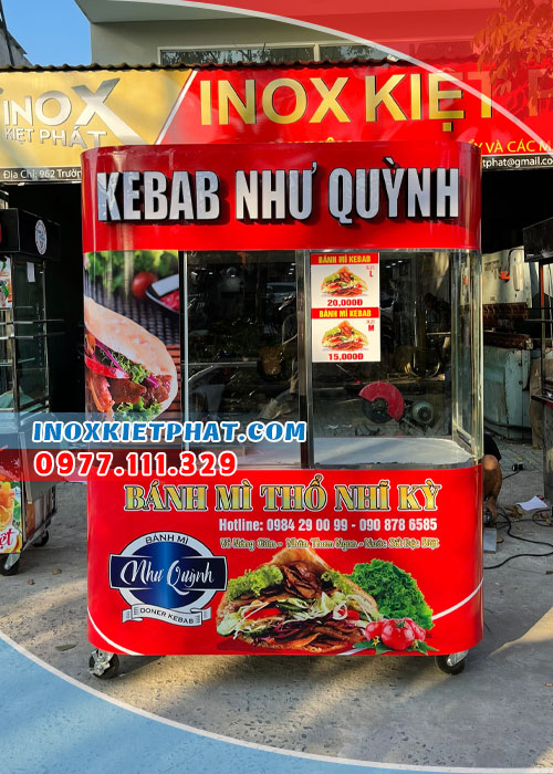 Xe bánh mì Doner Kebab