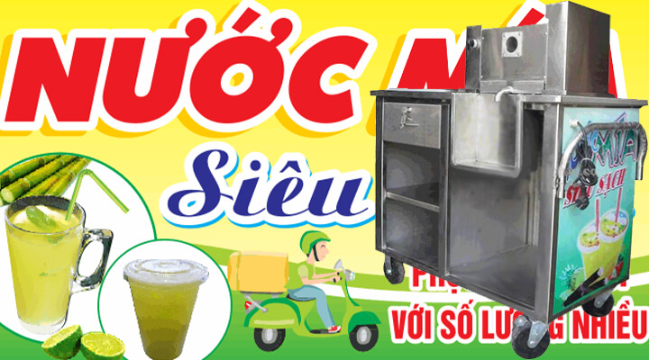 kinh doanh với hình thức xe nước mía